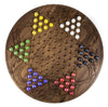 Engraved Walnut Chinese Checkers Board