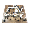 Go Board Game 19 x 19 Walnut Hardwood with Authentic Chinese Jizi Stones