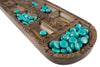 Engraved Walnut Mancala Game Board